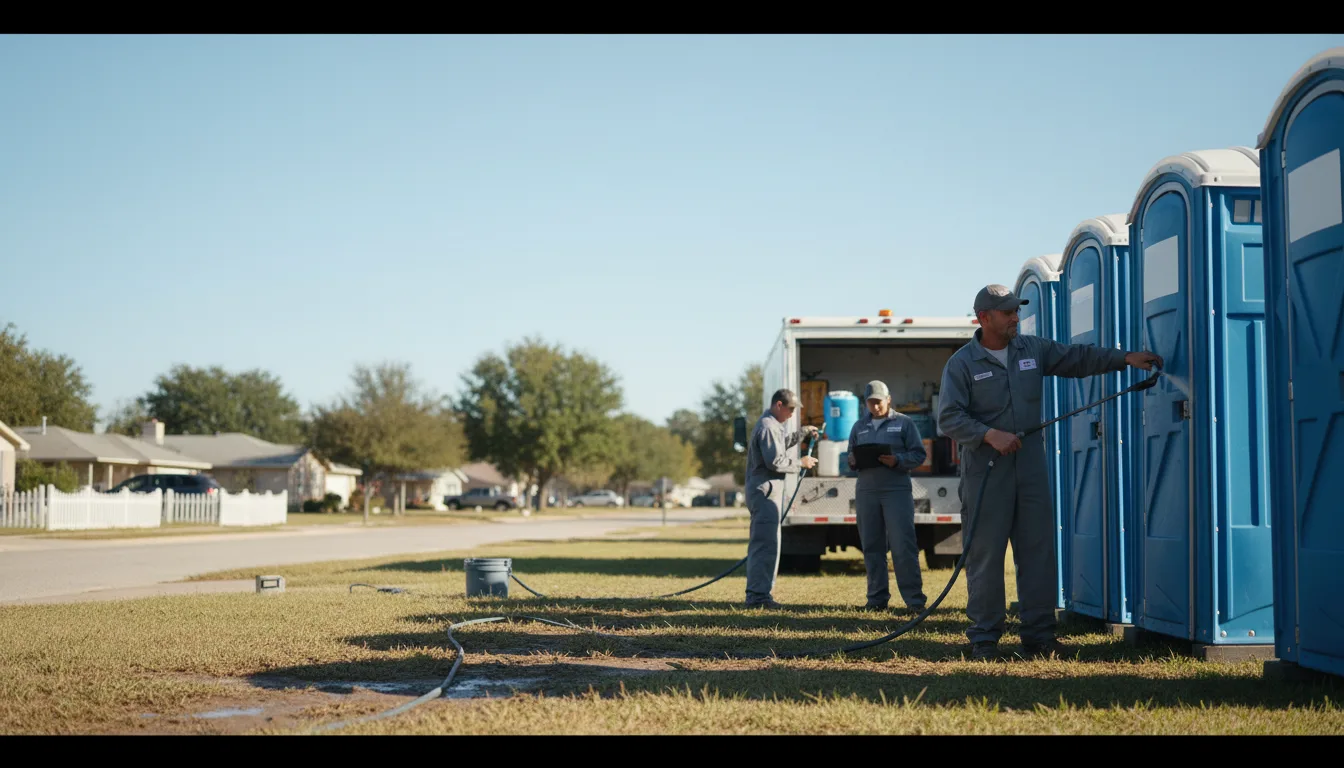 Long-Term Portable Toilet Rental in Millerton, OK near me